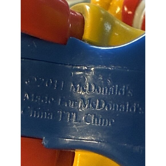 McDonald's Baby Ronald McDonald on Bicycle Happy Meal Toy  2011 - Picture 4 of 4